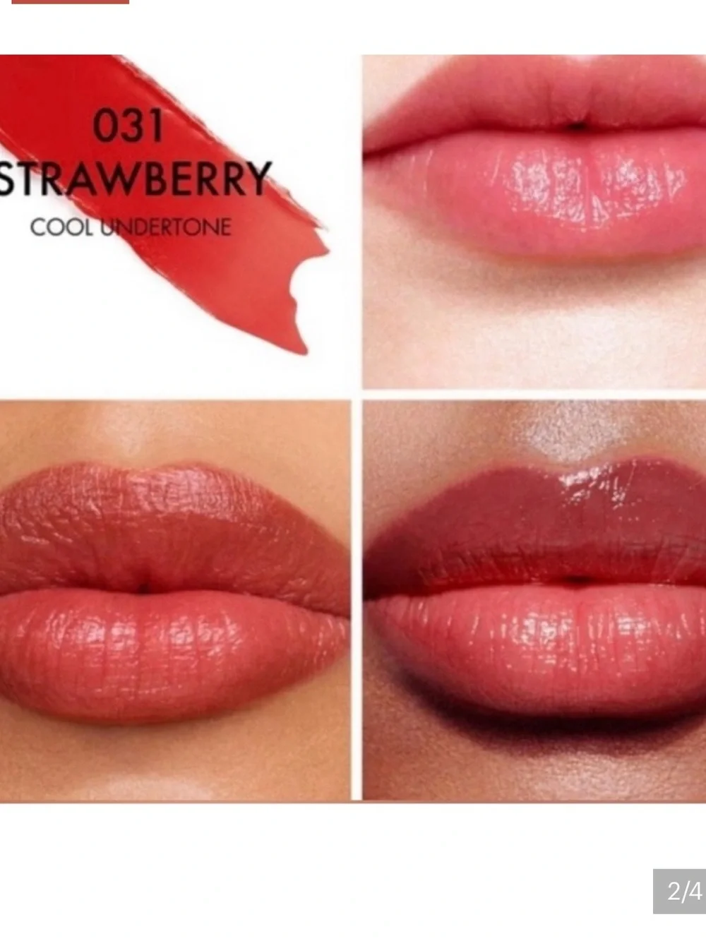 Dior Lip Glow Reviver Balm - Strawberry